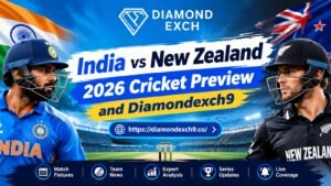 India Tour of New Zealand 2026 Cricket Coverage Only on Diamondexch9